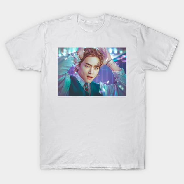 Taehyung T-Shirt by EllenDrawings